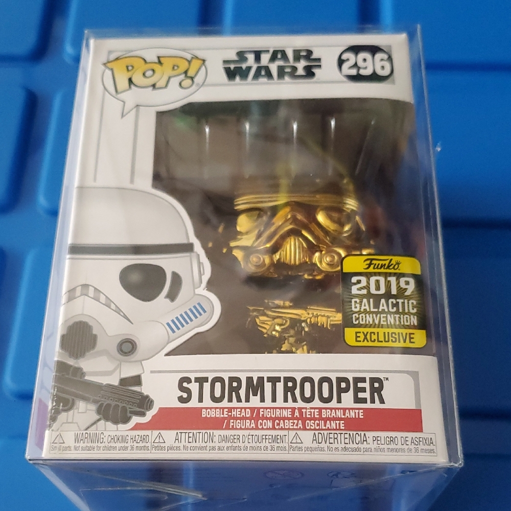 Star Wars Stormtrooper #296 Funko Pop Galactic Convention Exclusive
